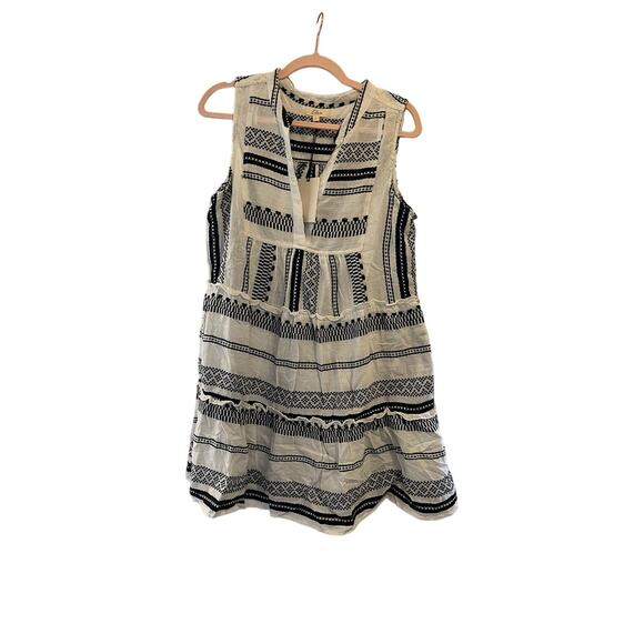 Elan Stripped Sleeveless A-Line Mini Dress, NWT, Size: Large - Picture 5 of 6